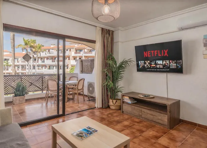 Apartment Cozy Heated Pool Terrace Airco Golf San Miguel de Abona